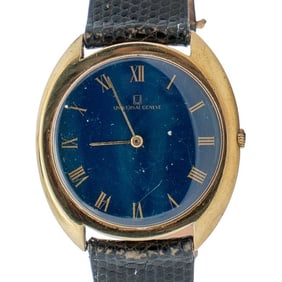 Vintage Universal Geneve 18K Gold Electroplate Watch