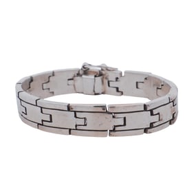 Mexican Sterling Silver Link Bracelet