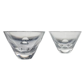 Pair of Steuben Glass Bowls