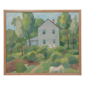 Charles Bockler (American, 1898-1979) Oil Painting