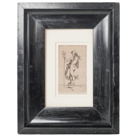 Albrecht Durer (German, 1471-1528) Fortuna Engraving