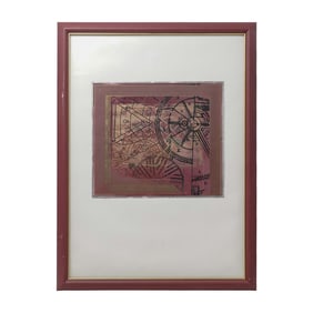 G. O'Connor (American, 20th Cent.) Mixed Media On Paper