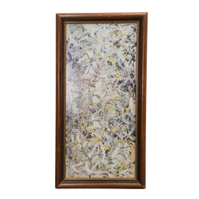 Jackson Pollock (American, 1912-1956) "Number 27" Reproduction Lithograph