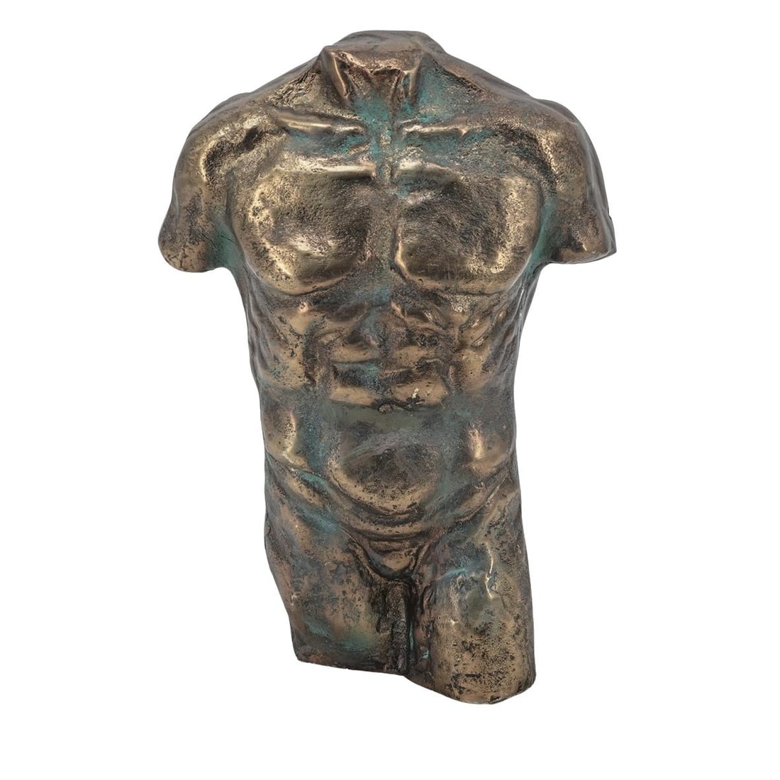 Modernist Mixed Metal Torso Sculpture (1 of 8)