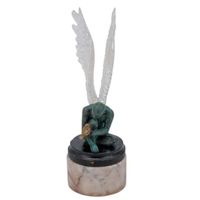 Mixed Media Angel Sculpture
