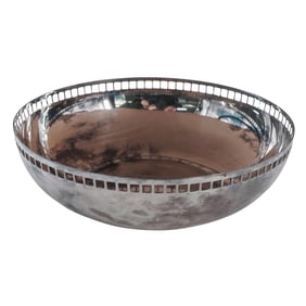 Richard Meier x Swid Powell Silver Plated Bowl