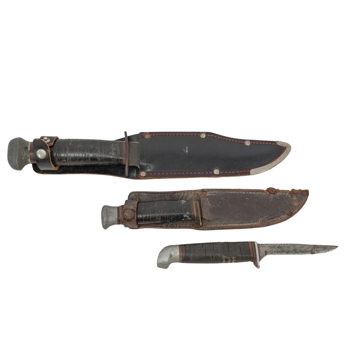 (3 Pc) WWII PAL RH-36, Willam Rodgers & Hollinger Knives (1 of 7)