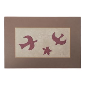 Georges Braque (French, 1882-1963) "Birds in Flight" Print