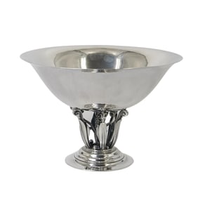 Georg Jensen "Blossom" Sterling Silver Compote