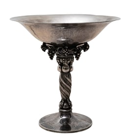 Georg Jensen Sterling Silver Grape Compote