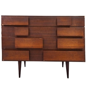 Gio Ponti (1891-1979) Singer & Sons Walnut Model 2129