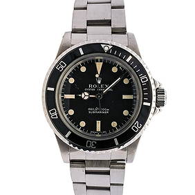 Rolex Submariner 5513 Watch (1 of 7)