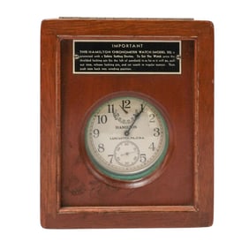 Vintage Hamilton Chronometer (Model 22) U.S Navy Watch