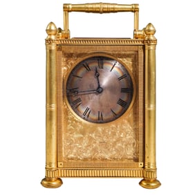 Asprey, James Gowland Co. 1840 English Carriage Clock