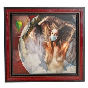 Sir Daniel K. Winn (B.1966) "Elusive" Oil On Canvas Painting