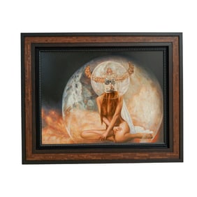 Sir Daniel K. Winn (B.1966) "Awakening" Oil on Canvas Painting