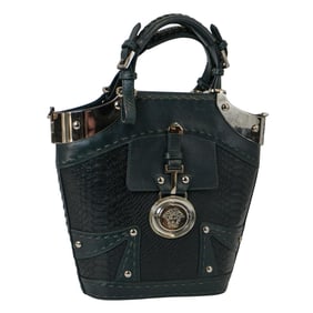 La Medusa Versace Leather Handbag