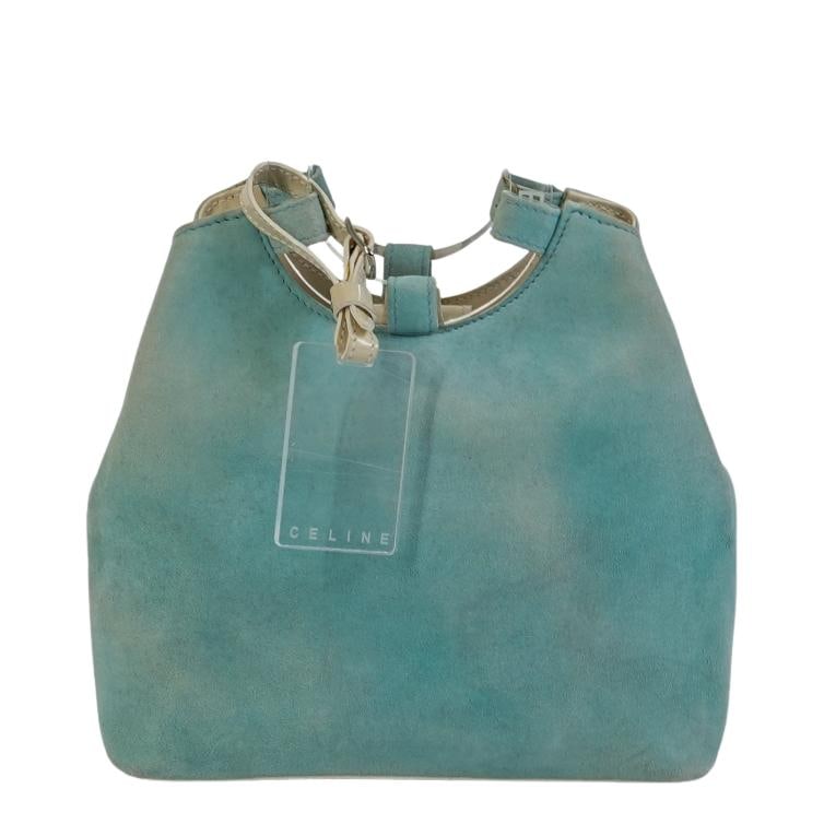 Celine Blue Suede and Acrylic Bag (1 of 7)