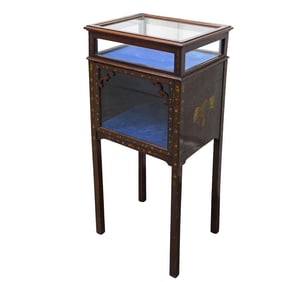 19th C. Bijouterie Display Case Table