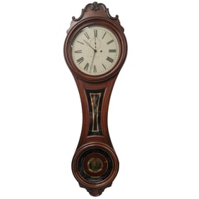 Large E Howard and Co. "Figure 8" Wall Clock