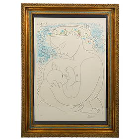 Pablo Picasso (1881-1973) "Maternite" Lithograph on Arches (1 of 6)