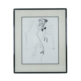 Al Hirschfeld (American, 1903-2003) "Sammy Davis Jr" Original Drawing