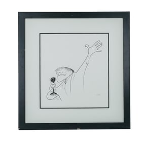Al Hirschfeld (American, 1903-2003) "Spencer Tracey" Lithograph