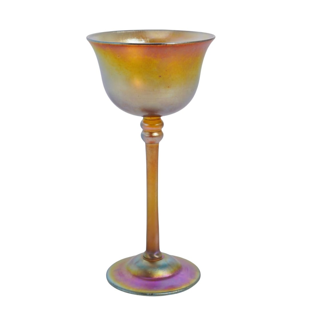 LCT Tiffany Favrile Iridescent Cordial Glass (1 of 6)