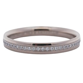 Tiffany & Co. 18K White Gold & Diamond Eternity Ring
