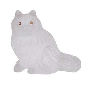 Asprey Rock Crystal Carved Cat