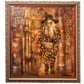 Mark Tochilkin (Israeli, b. 1958) Untitled Oil on Canvas Painting