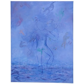 Luz Castillo Oil on Canvas Painting