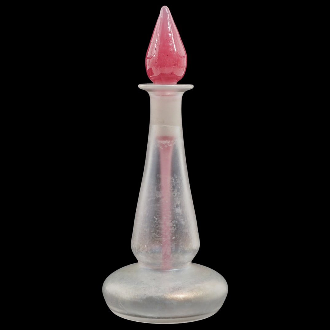 Signed Steuben "Verre de Soie" Cologne Bottle (1 of 7)