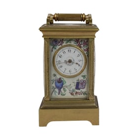 Antique French Miniature Carriage Clock