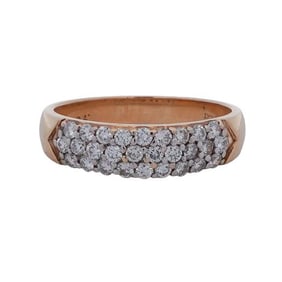 ArtCarved 14K Gold and Diamond Ring