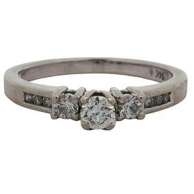 Vintage 14K Gold and Diamond Engagement Ring