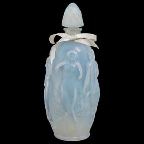 Sabino France "Gaite" Opalescent Glass Perfume Bottle
