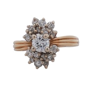 14K Gold and 1.25ct Diamond Ring