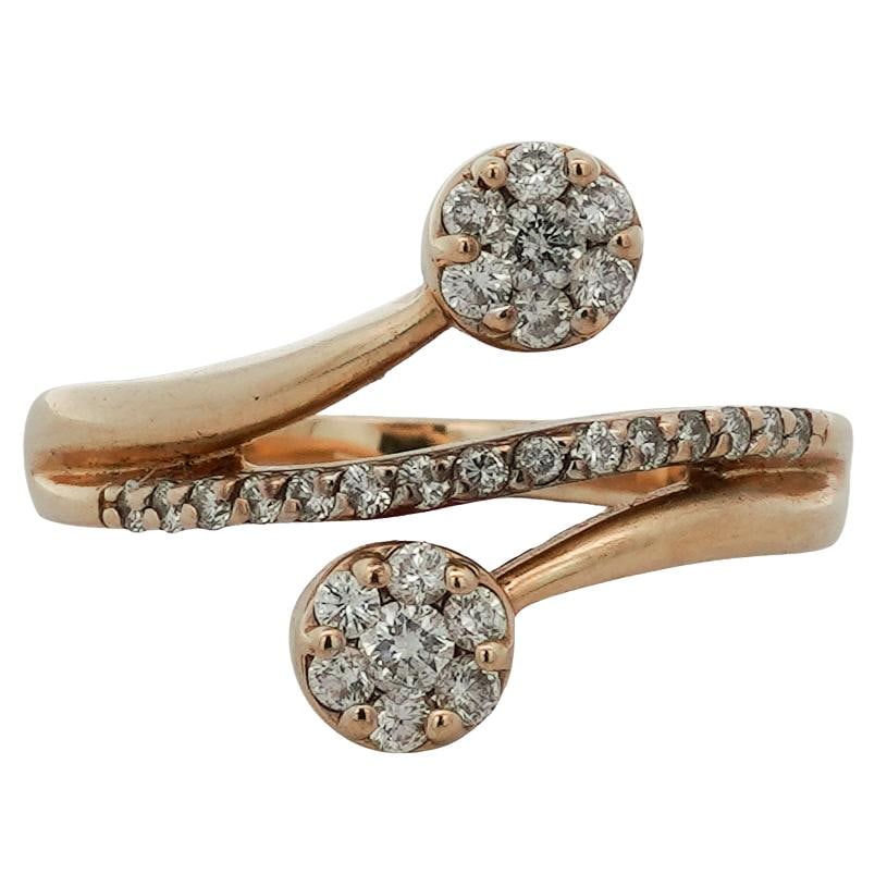 Retro 14K Gold and 1ct Diamond Ring (1 of 8)