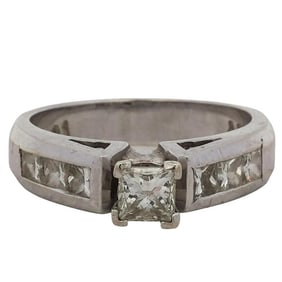 14k Gold and Diamond Ring