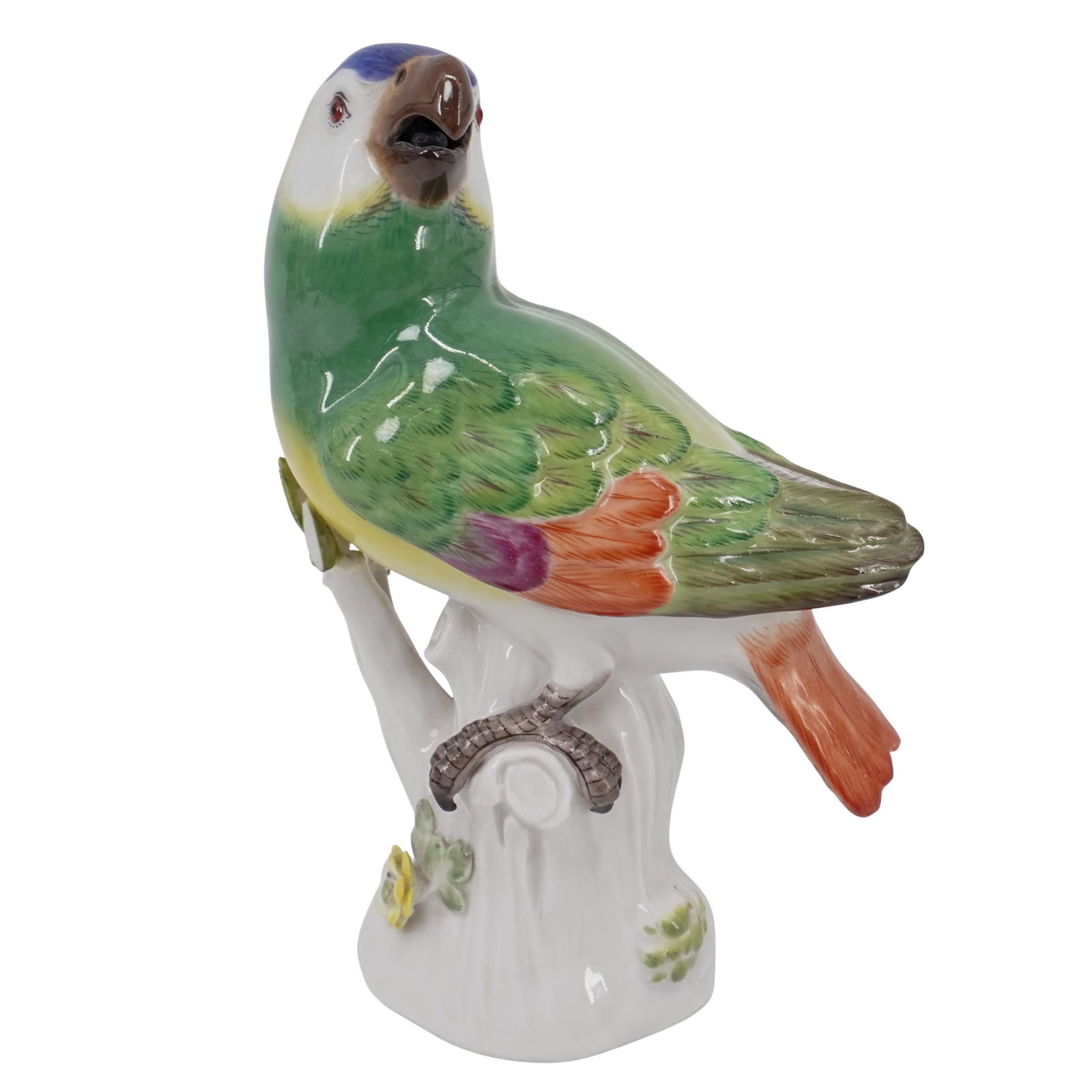 Rare Meissen Porcelain Figure of a Parrot (1 of 5)
