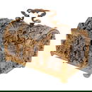 19th C. French Art Nouveau Gilt & Silvered Bronze Casket Box