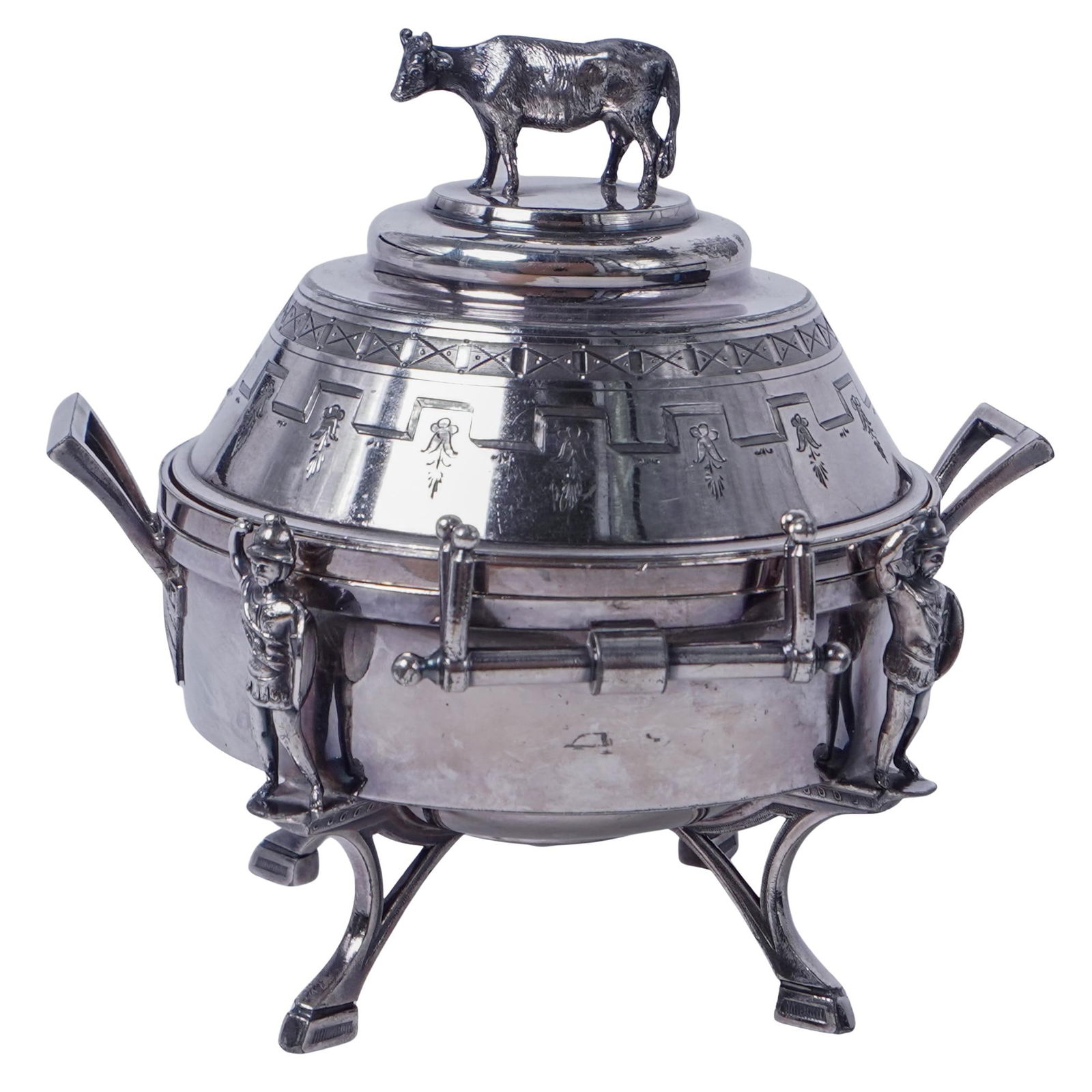 Reed and Barton Silver Plated Butter Dish (1 of 8)