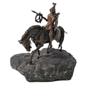 19th Cent. Austrian Bronze, Impressed "Gestalt"