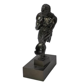 Antique Bronze Figure Of A Beggar