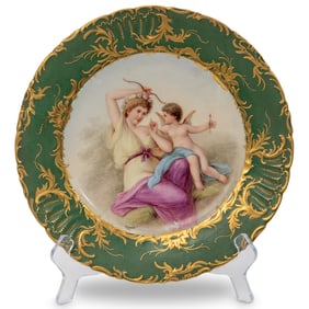 Royal Vienna "Der Kleine Schelm" Hand-Painted Porcelain Plate