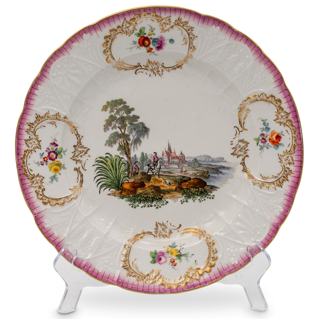 Antique Meissen Porcelain Plate (1 of 5)