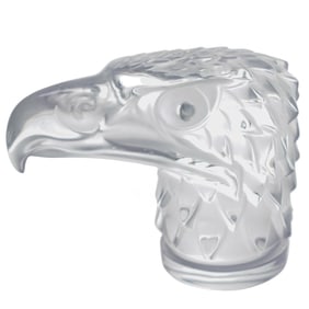 Lalique "Tete D'Aigle" Eagle Mascot Hood Ornament