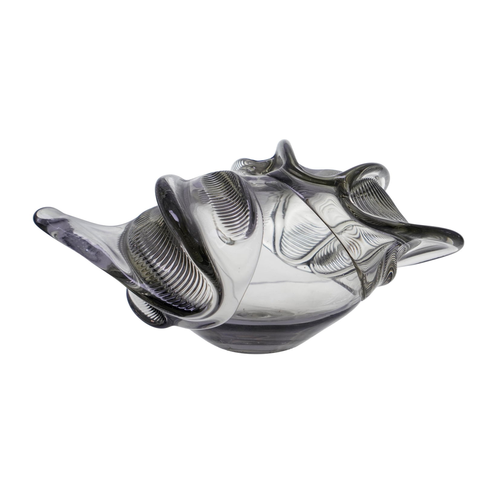 Frederick Warren (American, 20th c.) Modernist Art Glass Sculpture (1 of 6)