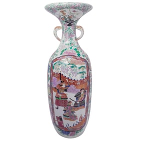 Antique Large Japanese "Arita" Porcelain Vase